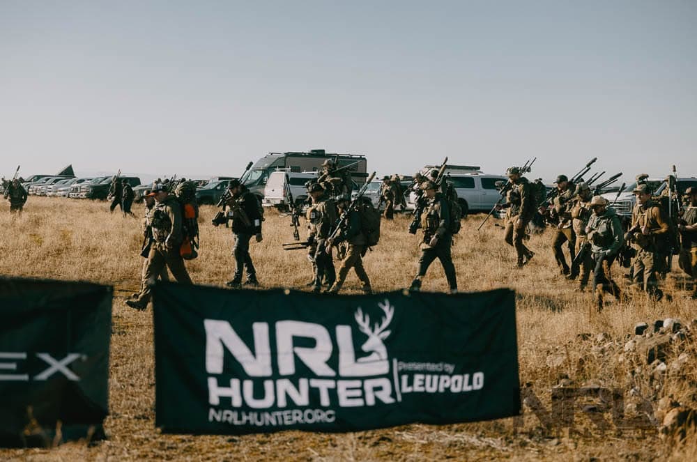 NRL Hunter competitors walking into a field match